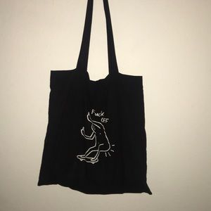 Leon Karssen “Fuck Off” Tote Bag
